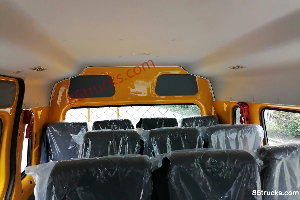 Foton utilitaire Tuyano 2022 édition Changxiang 177 ch 2.8T diesel 4 roues motrices 12 places camion benne à plateforme pour chantier Châssi