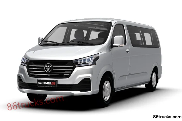 Foton Business Vehicle Fengjing G5 2022 Changxiang Edition 136hp 2.0L Gasoline 7-Seat Light Bus Exterior (3) | 86Trucks
