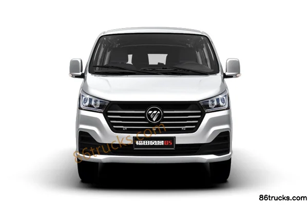 Foton Business Vehicle Fengjing G5 2022 Changxiang Edition 136hp 2.0L Gasoline 7-Seat Light Bus Exterior (2) | 86Trucks