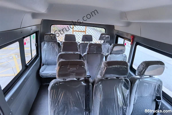 Foton Tuyano 2022 Enjoy Edition 150 hp 2.0T Diesel 4x2(6 wheels) 12-Seat Dump Truck Work Truck Body (3) | 86Trucks