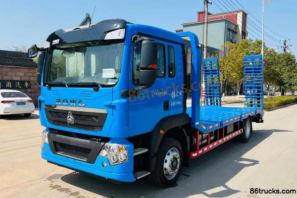 Sinotruk HOWO TX 220hp 4X2(6 wheels) flatbed truck Exterior (2) | 86Trucks