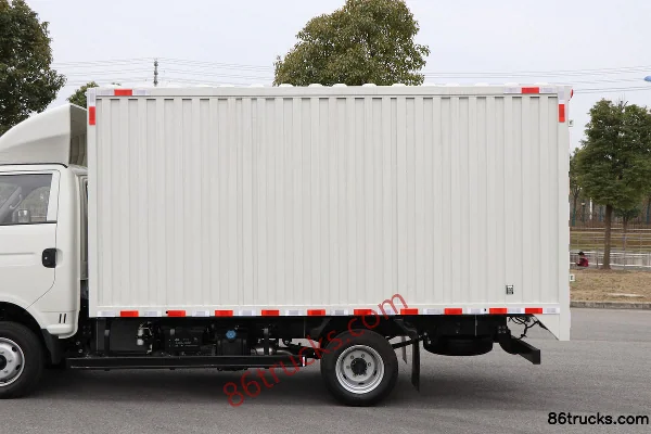 JAC Kaida X6 116hp 4X2(6 wheels) 3.8m Single Row Van Micro Truck (China VI) Body (1) | 86Trucks