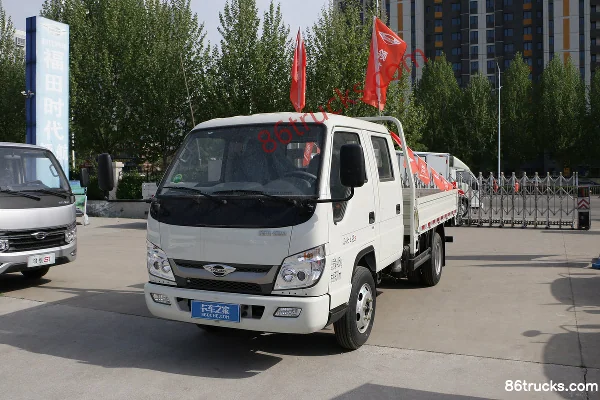 Foton Times Xiaoka Star 3 115 ch 4X2(6 roues) 3.2m double-row flatbed light truck Extérieur (3) | 86Trucks