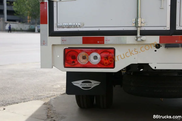 Foton Forland Small Card Star 2 68 hp 4X2(6 wheels) 3.3m Semi-row Van Light Truck Body (2) | 86Trucks
