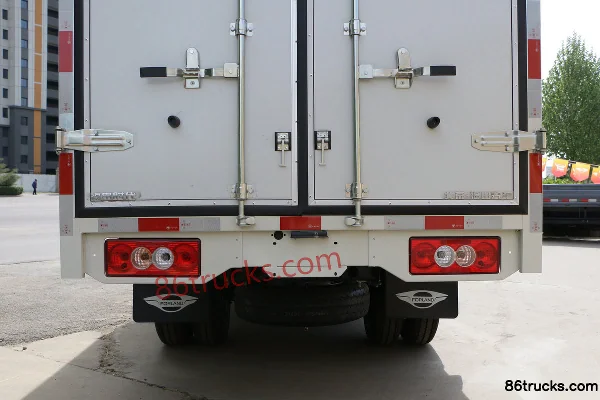 Foton Forland Small Card Star 2 68 hp 4X2(6 wheels) 3.3m Semi-row Van Light Truck Body (1) | 86Trucks