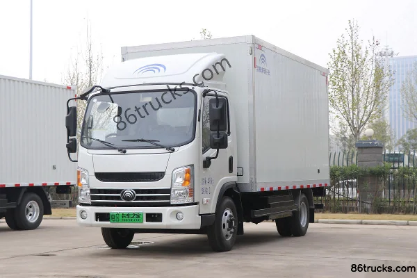 Yutong Wide Body 4.2m single-row pure electric van light truck (aluminum body) 4X2(6 wheels) Exterior (3) | 86Trucks
