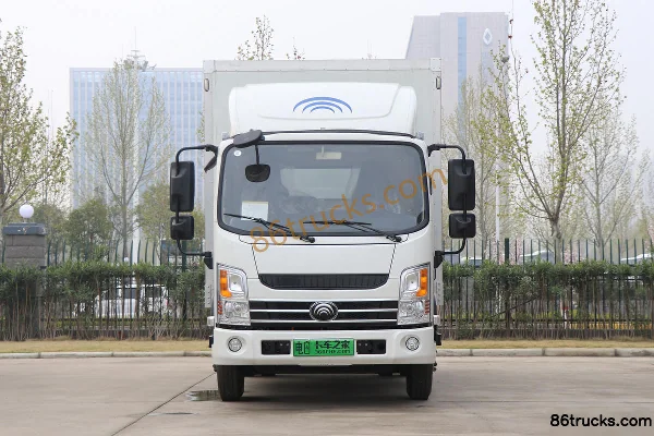 Yutong Wide Body 4.2m single-row pure electric van light truck (aluminum body) 4X2(6 wheels) Exterior (2) | 86Trucks