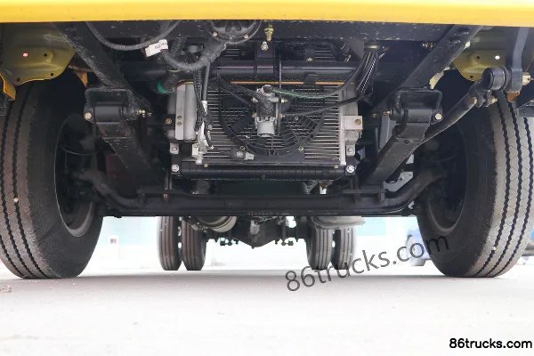FAW Jiefang Tiger VR 130 hp 4X2(6 wheels) 3.2m Double Row Flatbed Light Truck Chassis (1) | 86Trucks