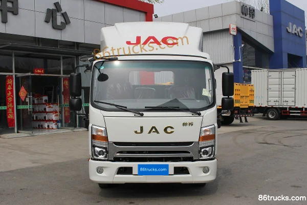 JAC Shuailing Q6 160 ch 4X2(6 roues) fourgon monoplace 4,12 m (China VI) Extérieur (2) | 86Trucks