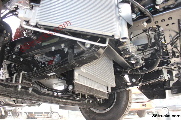 JAC Shuailing Q6 160 ch 4X2(6 roues) fourgon monoplace 4,12 m (China VI) Châssis (3) | 86Trucks