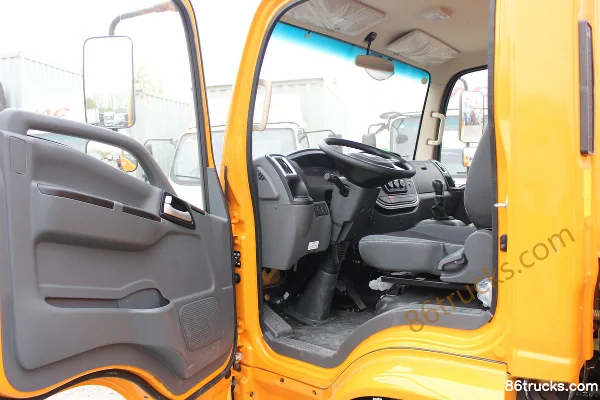 SHACMAN Light Truck Delong K3000 4.18m Pure Electric Flatbed Cargo Truck (Hydraulic Brake) 81.14kWh 4X2(6 wheels) Interior (1) | 86Trucks