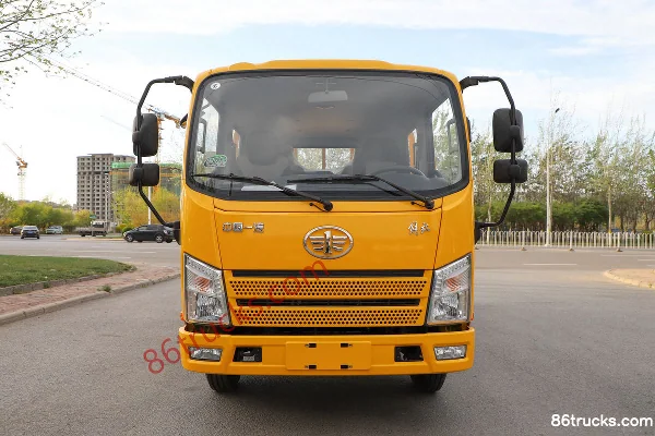 FAW Jiefang Hu VR 130 ch 4X2(6 roues) camion léger à plateau double cabine 3,2 m Extérieur (2) | 86Trucks