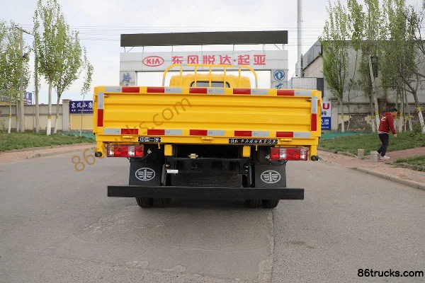 FAW Jiefang Hu VR 130 ch 4X2(6 roues) camion léger à plateau double cabine 3,2 m Carrosserie (3) | 86Trucks