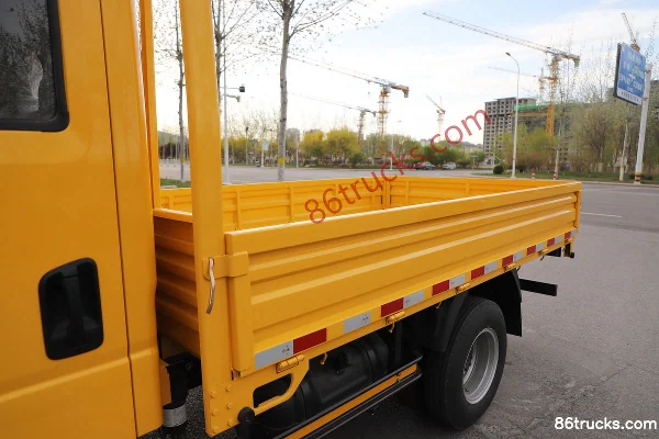 FAW Jiefang Hu VR 130 ch 4X2(6 roues) camion léger à plateau double cabine 3,2 m Carrosserie (1) | 86Trucks