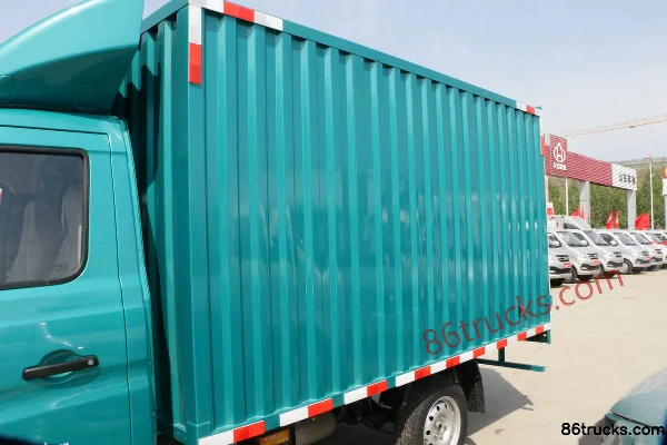 Changan Kuayue Wang X1 Standard Edition 1.6L Gasoline 105hp 4X2(6 wheels) 2.585m Single Row Van Mini Truck (China VI) Body (1) | 86Trucks