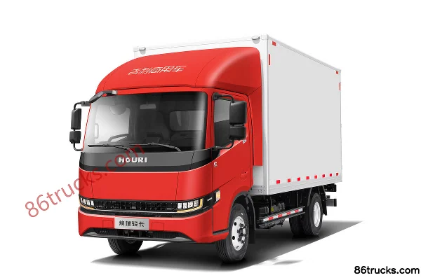 Huanrui Auto Standard 150hp 4X2(6 wheels) 4.15m Single Row Van Light Truck (China VI) Exterior (3) | 86Trucks