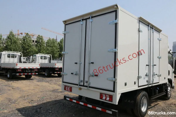 JAC Weiling K5 132hp 4X2(6 wheels) 3.7m Single Row Van Light Truck Body (3) | 86Trucks