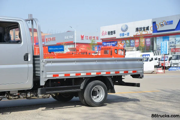 Feidi DX 127 hp 4X2(6 wheels) 3.02m Double Row Flatbed Mini Truck (China VI) Body (1) | 86Trucks