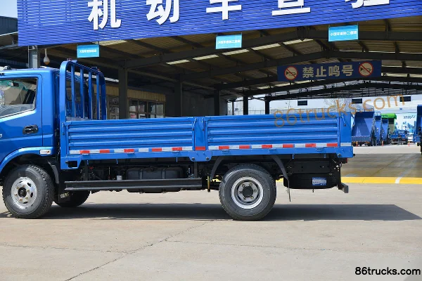 Feidi V3 Series 140 hp 4X2(6 wheels) 4.15m Single Row Flatbed Light Truck (China VI) Body (2) | 86Trucks