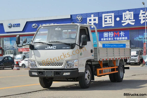 JMC Shunwei Narrow Body 143hp 4X2(6 wheels) 4.255m Single Row Flatbed Light Truck (China VI)(Hydraulic Brake) Exterior (3) | 86Trucks