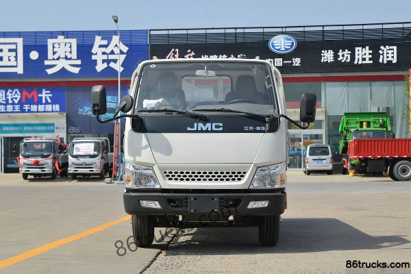 JMC Shunwei Narrow Body 143hp 4X2(6 wheels) 4.255m Single Row Flatbed Light Truck (China VI)(Hydraulic Brake) Exterior (2) | 86Trucks