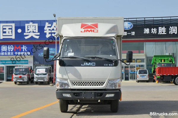 JMC Shunwei Narrow Body 127hp 4X2(6 wheels) 3.32m Double Row Van Light Truck (China VI)(Hydraulic Brake)(Ratio 6.142) Exterior (2) | 86Truck