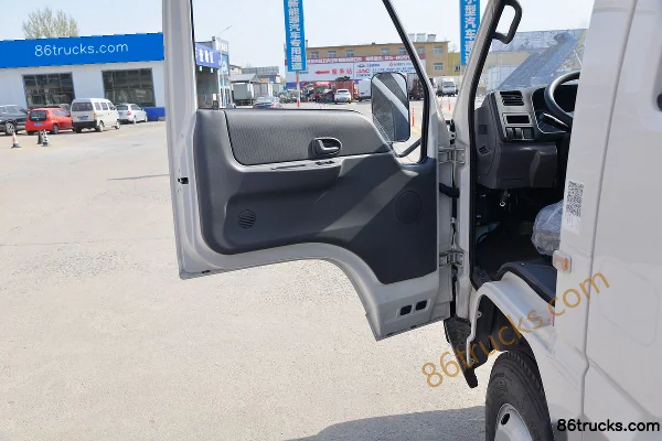 JMC Shunwei Narrow Body 127hp 4X2(6 wheels) 3.32m Double Row Van Light Truck (China VI)(Hydraulic Brake)(Ratio 6.142) Cab (2) | 86Trucks