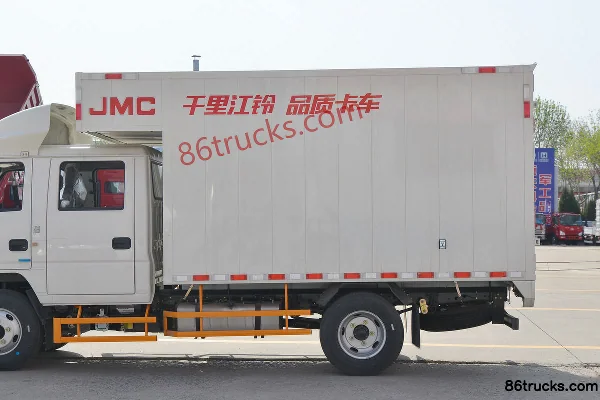 JMC Shunwei Narrow Body 127hp 4X2(6 wheels) 3.32m Double Row Van Light Truck (China VI)(Hydraulic Brake)(Ratio 6.142) (2) | 86Trucks