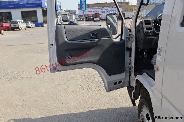 JMC Shunwei petit camion 122 ch 4X2(6 roues) 2,69 m plateau à ridelles cabine double (China VI) (2) | 86Trucks