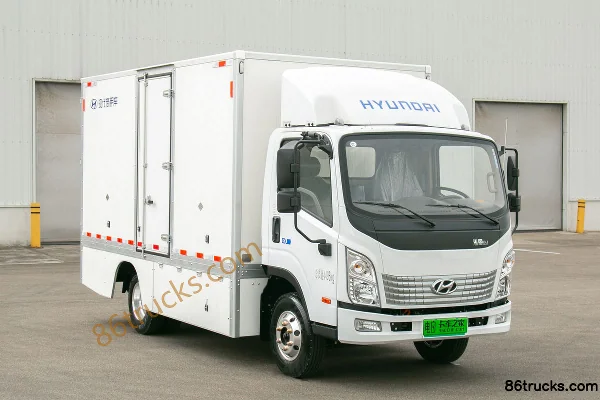 Hyundai Commercial Vehicle Hongtu EV 4.5T 4.17m Single Row Pure Electric Van Light Truck 4X2(6 wheels) Exterior