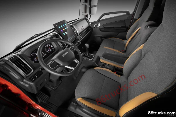 Huanrui Auto Standard 150ch 4X2(6 roues) 4.15m plateau léger monoplace (China VI) (Fukang) Cabine (1) | 86Trucks