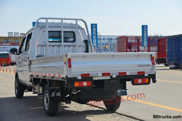 Dongfeng T3 (formerly Xiaobawang W) 1.5L 125 hp 4X2(6 wheels) 2.7m Double Row Flatbed Light Truck (China VI) Body (3) | 86Trucks