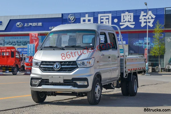 Dongfeng T3 (formerly Xiaobawang W) 1.6L 123 hp 4X2(6 wheels) 2.7m double row flatbed light truck (with A/C) (China VI) Exterior (3) | 86Tru