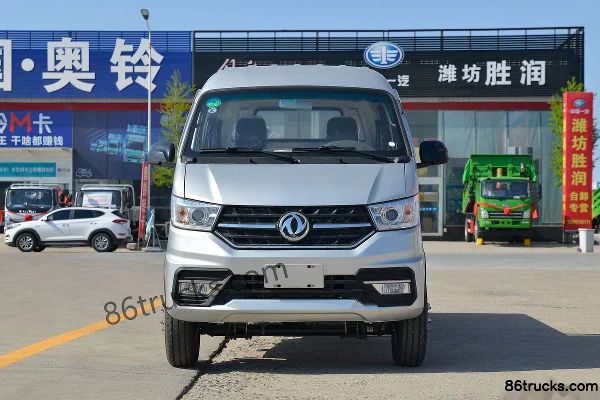 Dongfeng T3 (formerly Xiaobawang W) 1.6L 123 hp 4X2(6 wheels) 2.7m double row flatbed light truck (with A/C) (China VI) Exterior (2) | 86Tru