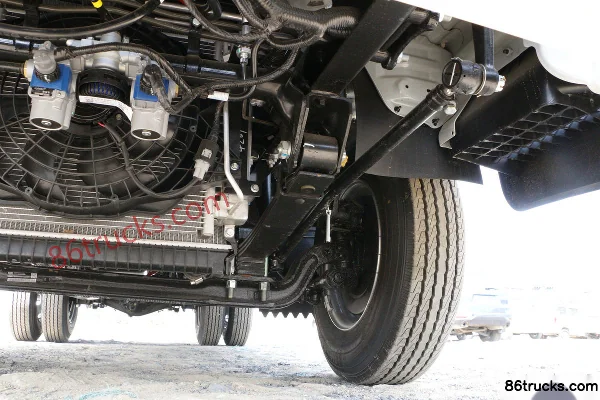 JAC Weiling K3 95 ch 4X2(6 roues) camion léger à ridelles, cabine simple, 3,7 m Châssis (3) | 86Trucks