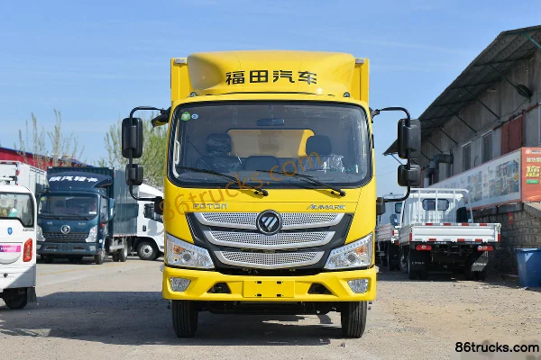 Foton Aumark S1 Series Zhiying Edition 131 hp 4X2(6 wheels) 4.14m Single Row Van Light Truck (China VI) (Hydraulic Tailgate) Exterior (2)