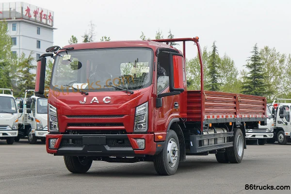 JAC Qingtianzhu 170 ch 4X2(6 roues) 5,4 m camion porteur à ridelles cabine approfondie (China VI) Extérieur (3) | 86Trucks