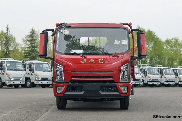 JAC Qingtianzhu 170 ch 4X2(6 roues) 5,4 m camion porteur à ridelles cabine approfondie (China VI) Extérieur (2) | 86Trucks