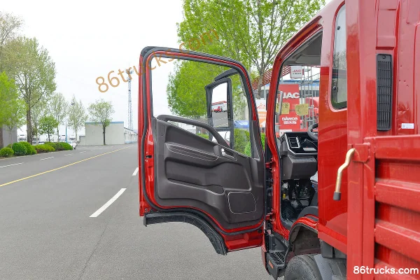 JAC Qingtianzhu 170 ch 4X2(6 roues) 5,4 m camion porteur à ridelles cabine approfondie (China VI) (1) | 86Trucks