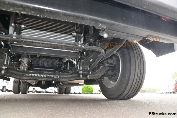 JAC Qingtianzhu 170 ch 4X2(6 roues) 5,4 m camion porteur à ridelles cabine approfondie (China VI) Châssis (3) | 86Trucks