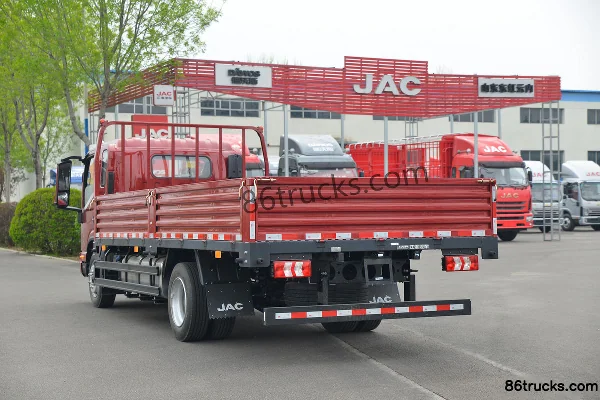 JAC Qingtianzhu 170 ch 4X2(6 roues) 5,4 m camion porteur à ridelles cabine approfondie (China VI) Carrosserie (3) | 86Trucks