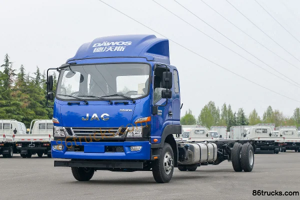 JAC Dewos V8 195 ch 4X2(6 roues) 9,325 m camion porteur fourgon (China VI) Extérieur (3) | 86Trucks
