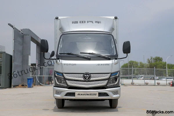 Foton Aumark X Dream Edition 125 hp 4X2(6 wheels) 4.14m Single Row Van Truck (Air Brake) Exterior (2) | 86Trucks