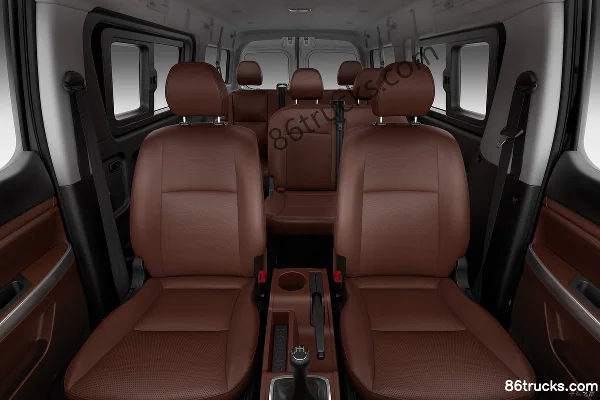 BAIC Ruixiang Boteng V2 Standard 113hp 1.5L Gasoline 7-Seat Multi-Purpose Passenger Vehicle Cab (2) | 86Trucks