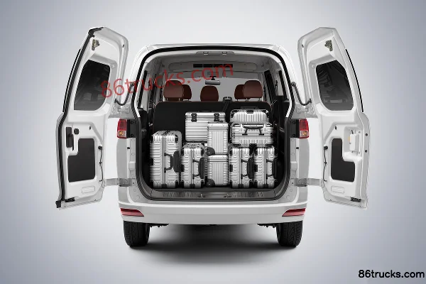BAIC Ruixiang Boteng V2 Standard 113hp 1.5L Gasoline 7-Seat Multi-Purpose Passenger Vehicle Chassis (1) | 86Trucks