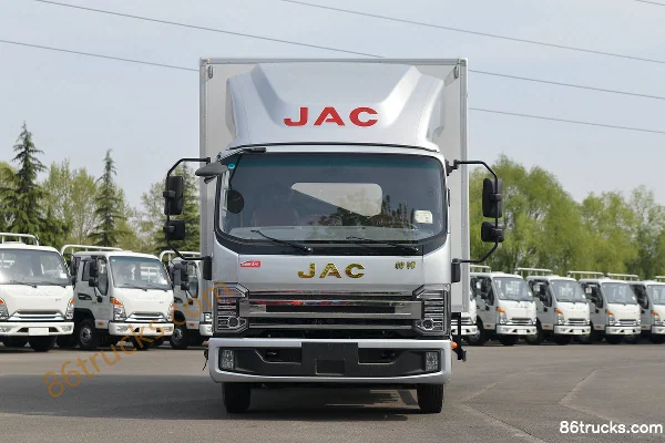 JAC Shuailing Q6 Luxury Edition 160 hp 4X2(6 wheels) 4.12m Single Row Van Light Truck (China VI) (Insulated Van) Exterior (2) | 86Trucks