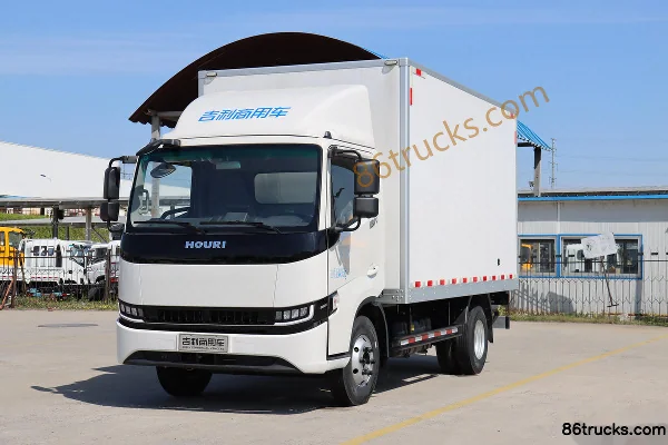 Huanrui Auto Standard 150hp 4X2(6 wheels) 4.15m Single Row Van Light Truck (China VI) (Fukang) Exterior (3) | 86Trucks
