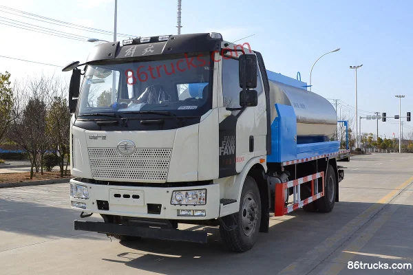 FAW Jiefang J6L Medium Truck 220 hp 4X2(6 wheels) Asphalt Distributor Truck (Xindongri Brand) Exterior (3) | 86Trucks
