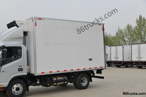 JAC Shuailing Q6 Ice Doctor Zhizun Edition 160 ch 4X2(6 roues) 4,015 m camion frigorifique (China VI) Carrosserie (1) | 86Trucks