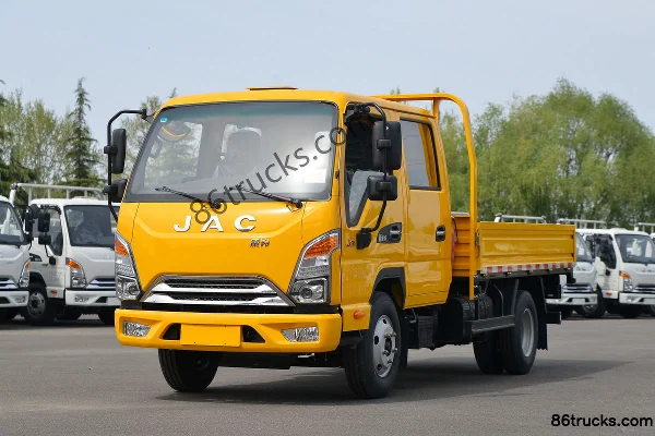 JAC Kangling J3 95 ch 4X2(6 roues) 3,37 m cabine avancée camion de vente Extérieur (3) | 86Trucks